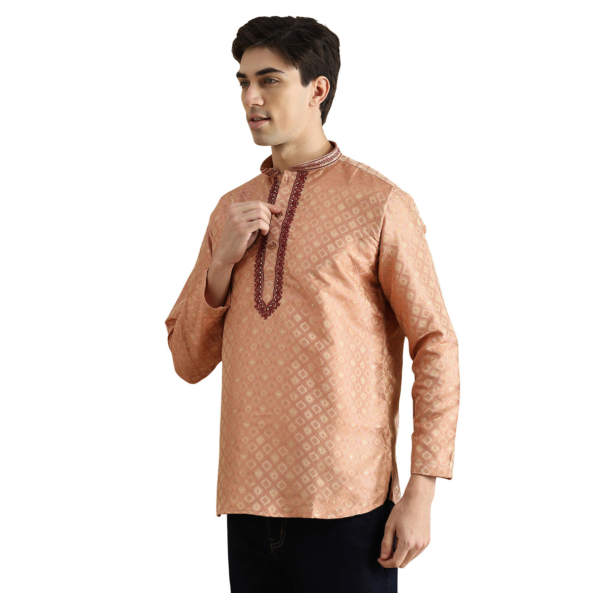 Megh Silk Short Kurti