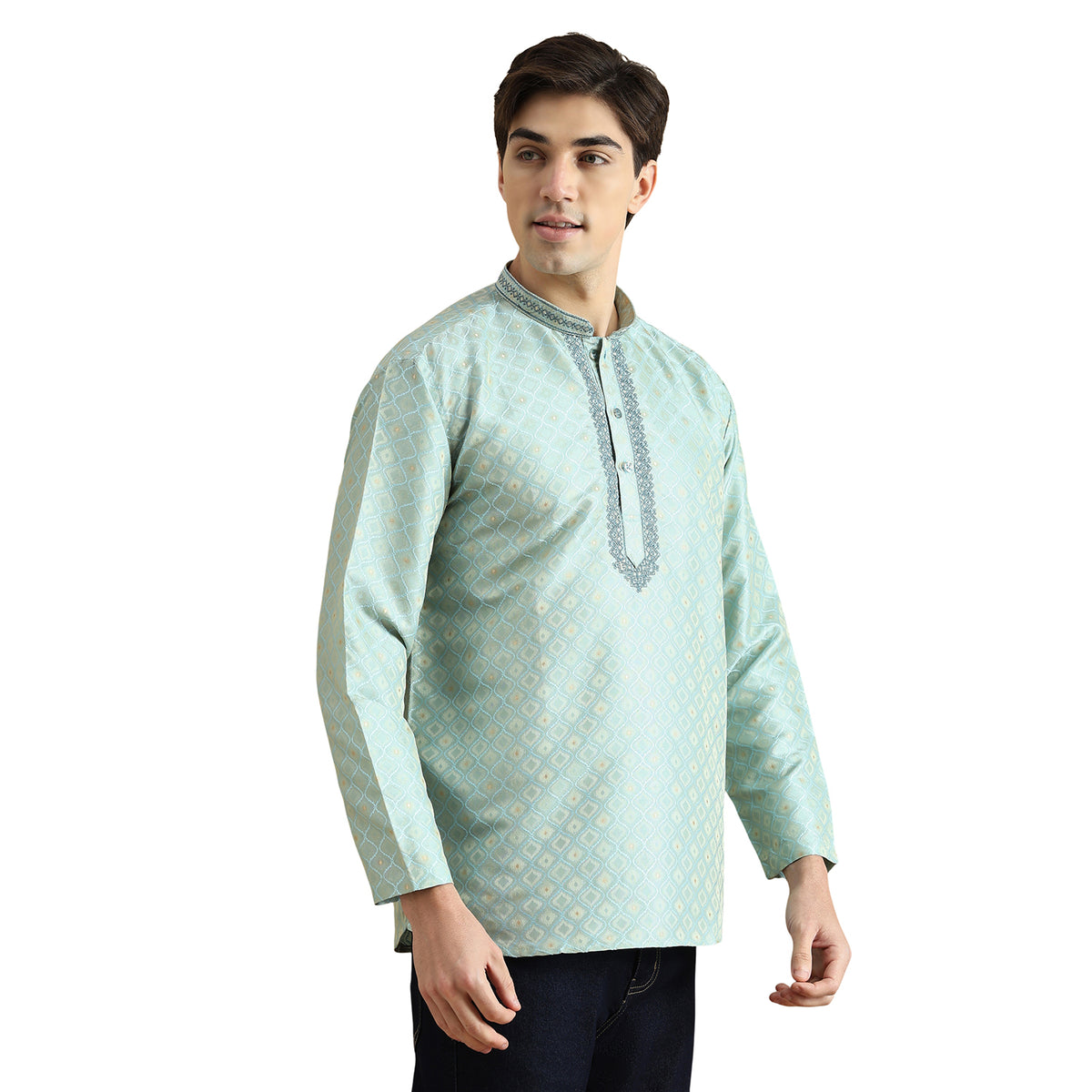 Megh Silk Short Kurti