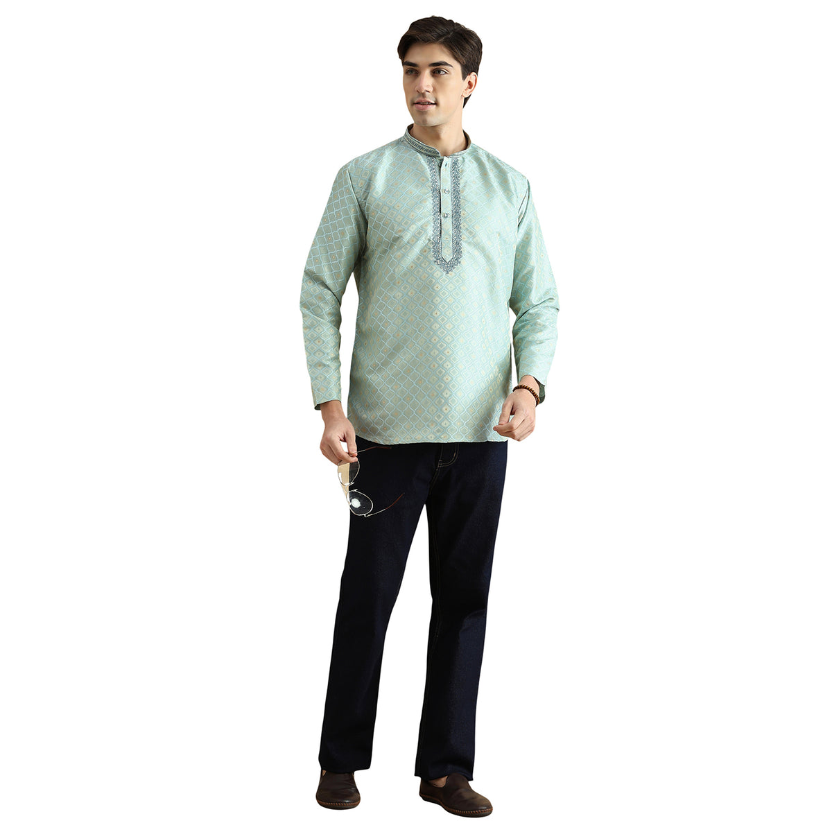 Megh Silk Short Kurti