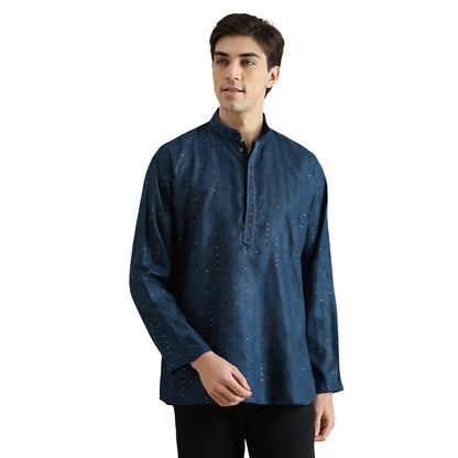 Zaid Silk Short Kurta