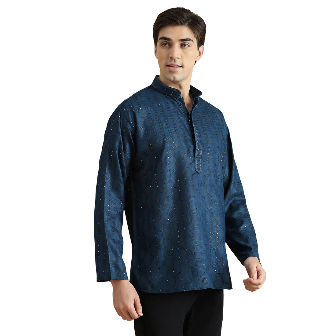 Zaid Silk Short Kurta