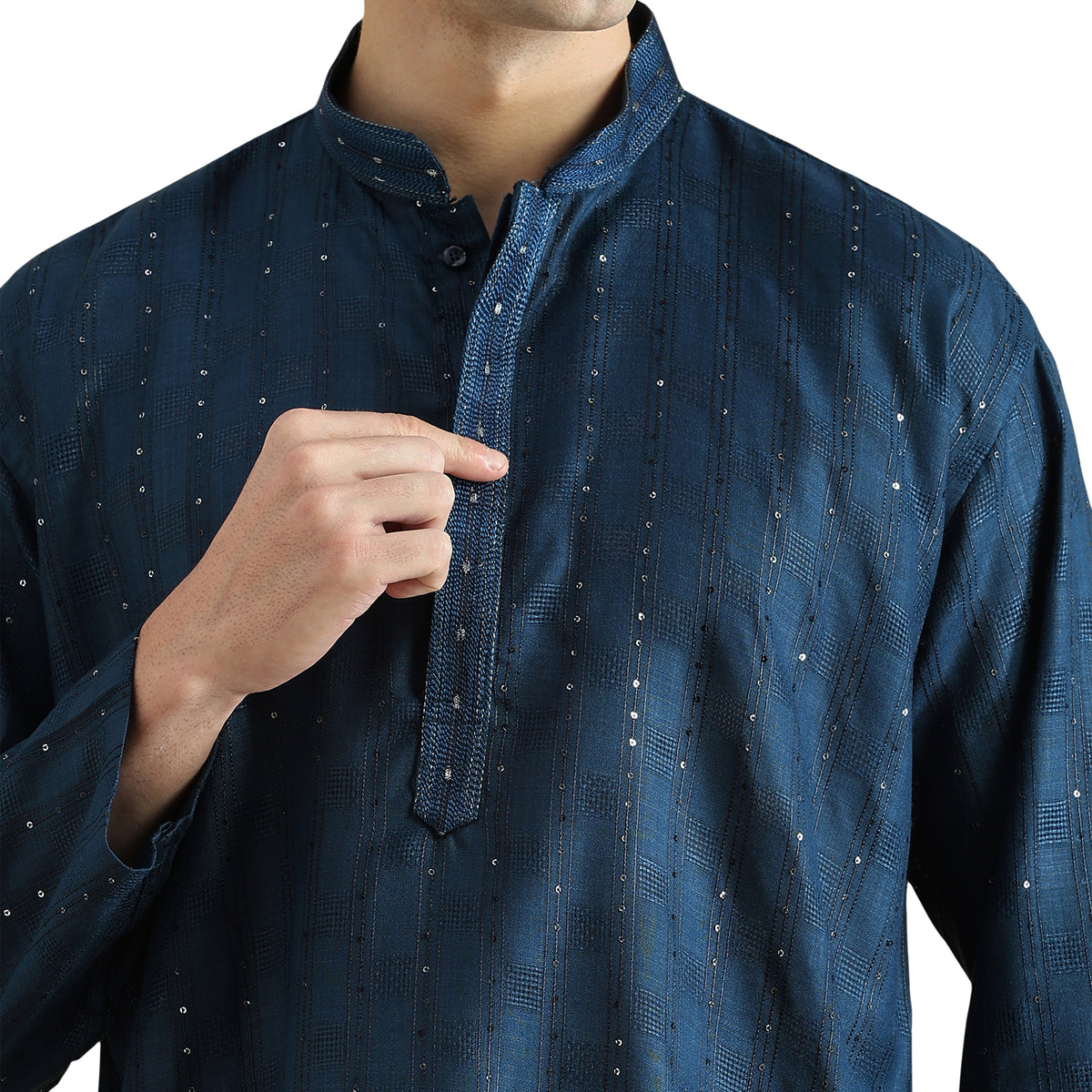 Zaid Silk Short Kurta