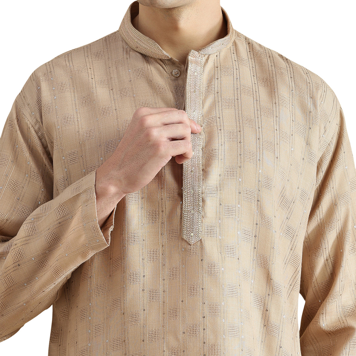 Zaid Silk Short Kurta