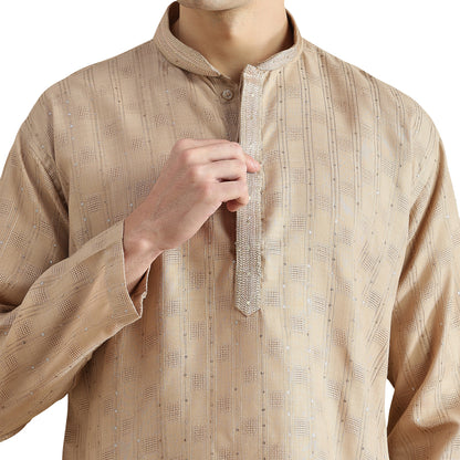 Zaid Silk Short Kurta