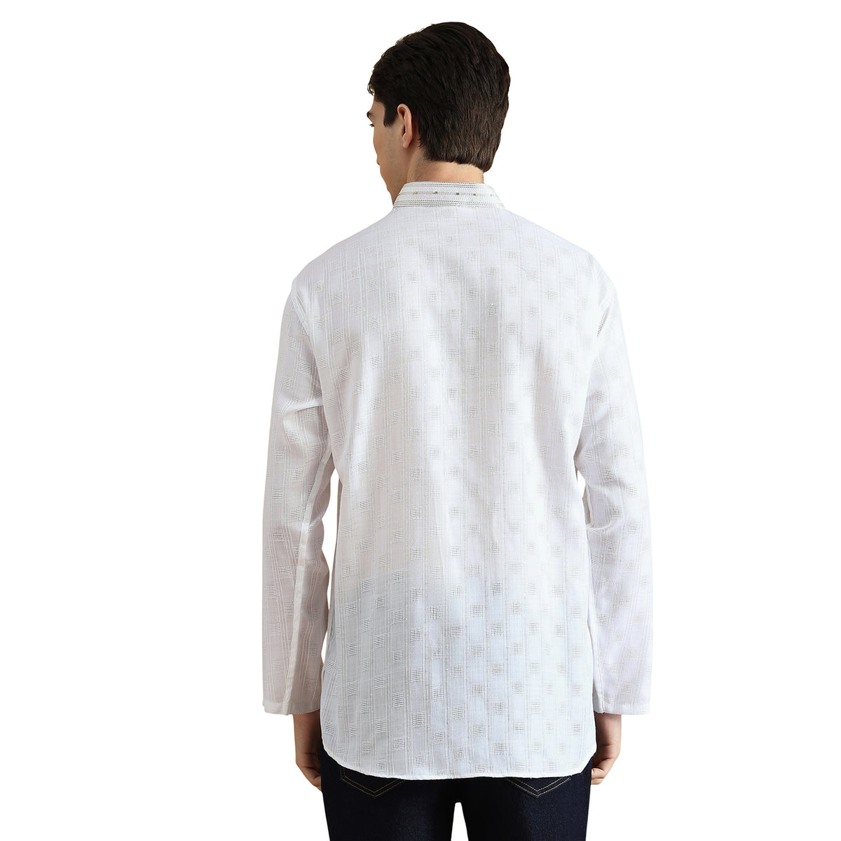 Zaid Silk Short Kurta