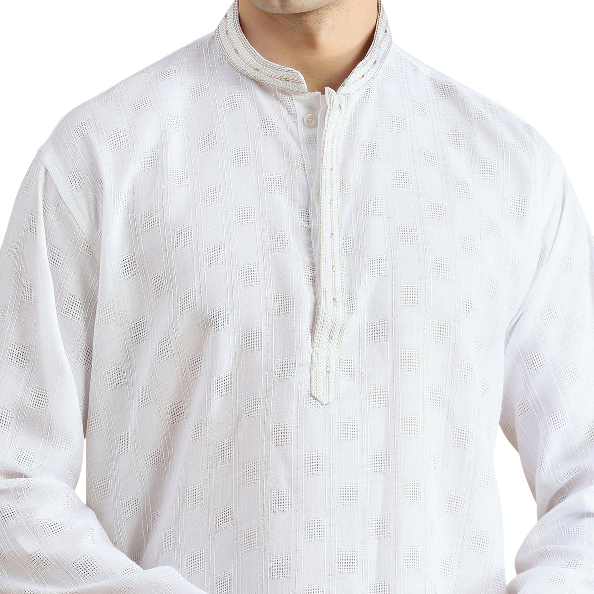 Zaid Silk Short Kurta
