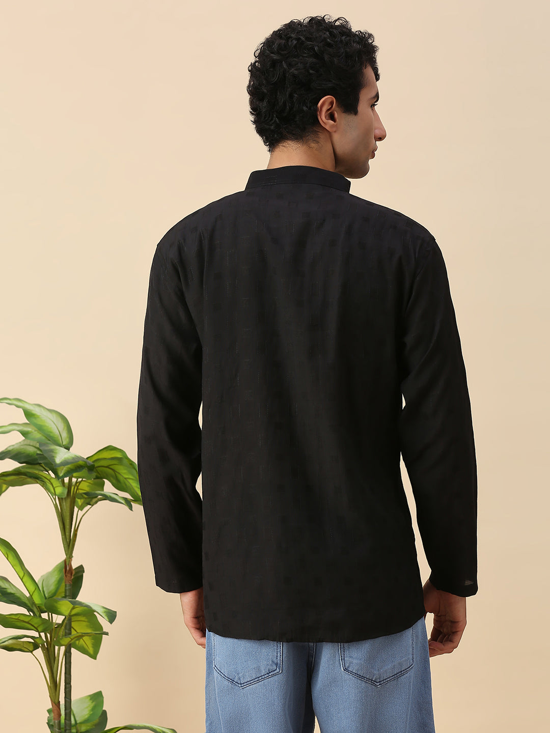 Rudran Silk Short Kurta
