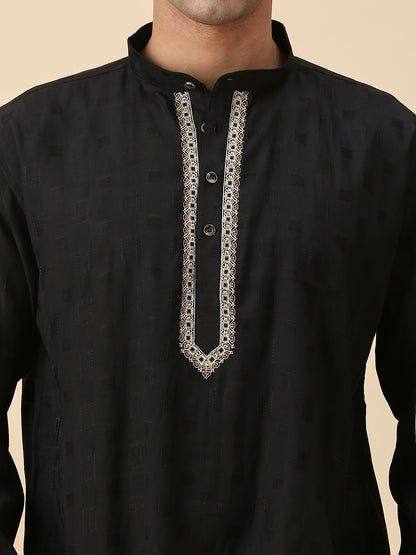 Rudran Silk Short Kurta
