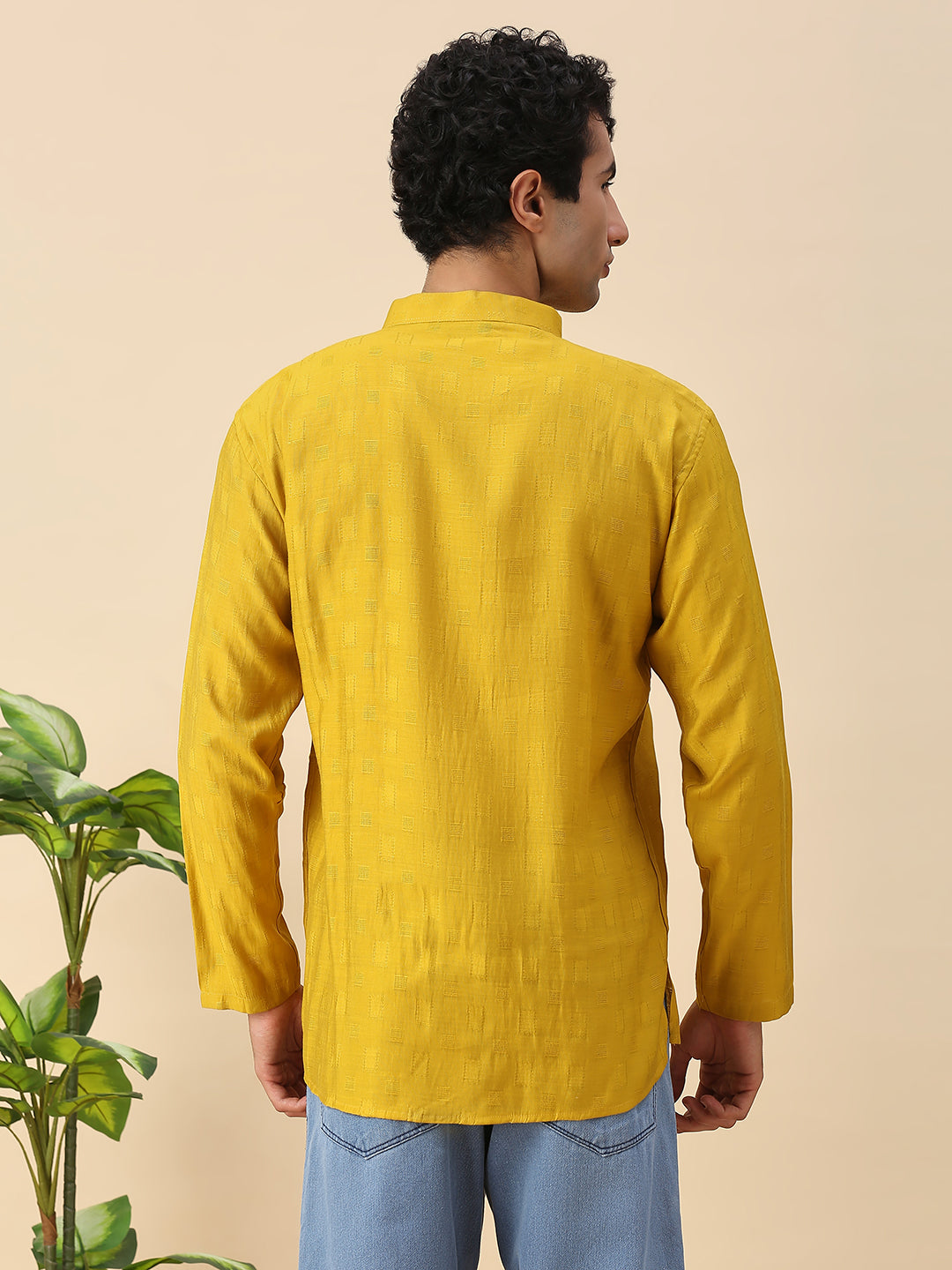 Rudran Silk Short Kurta