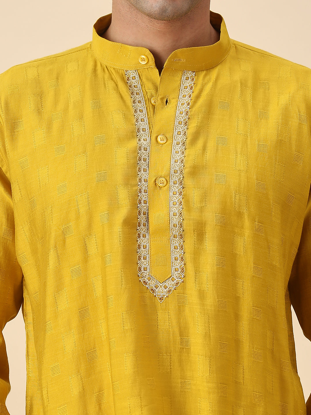 Rudran Silk Short Kurta