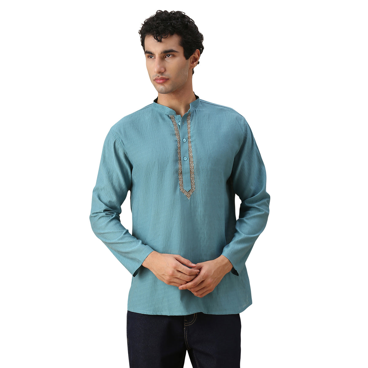 Viraj Silk Short Kurta