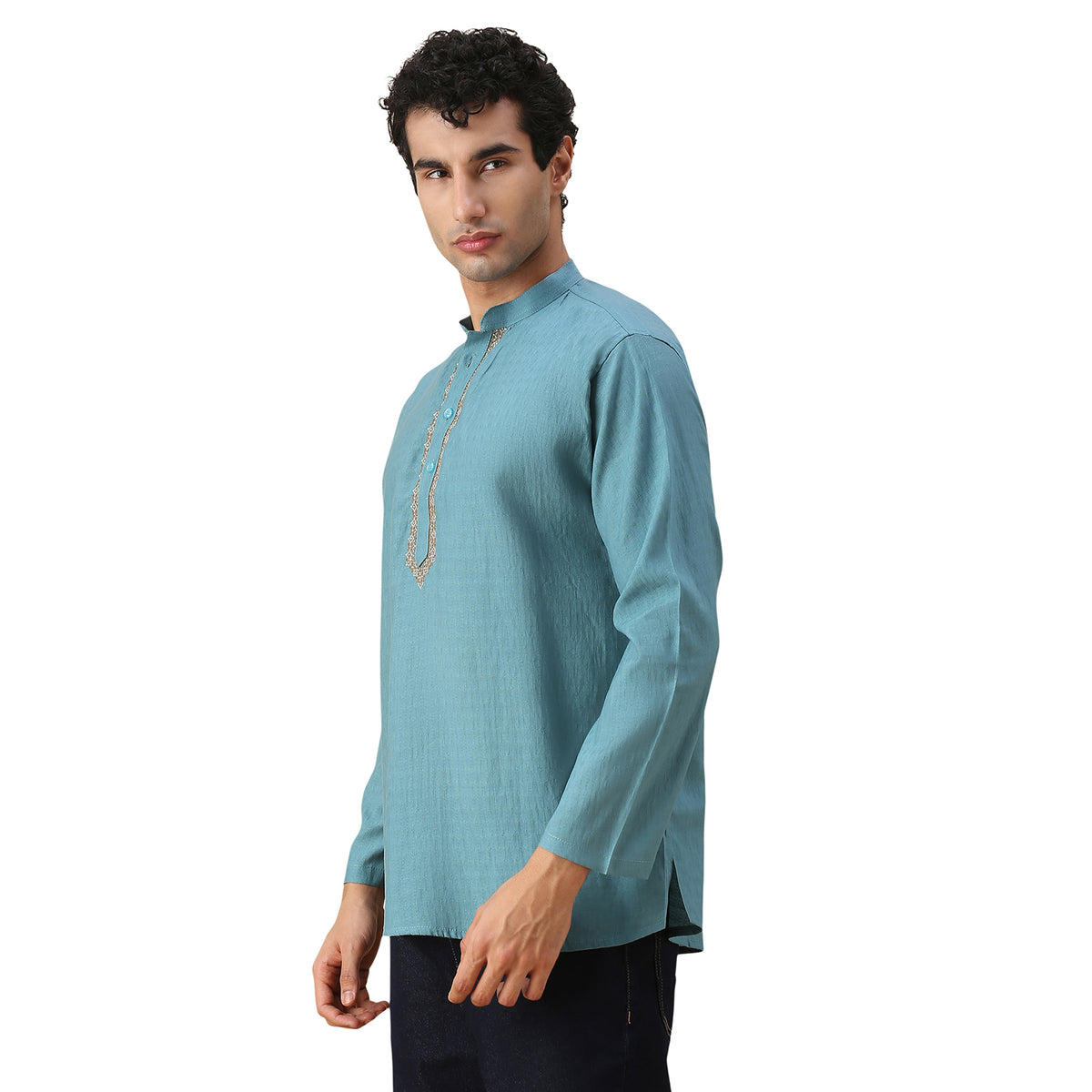 Viraj Silk Short Kurta