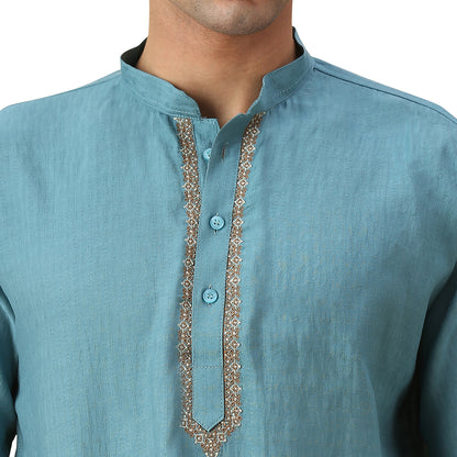 Viraj Silk Short Kurta