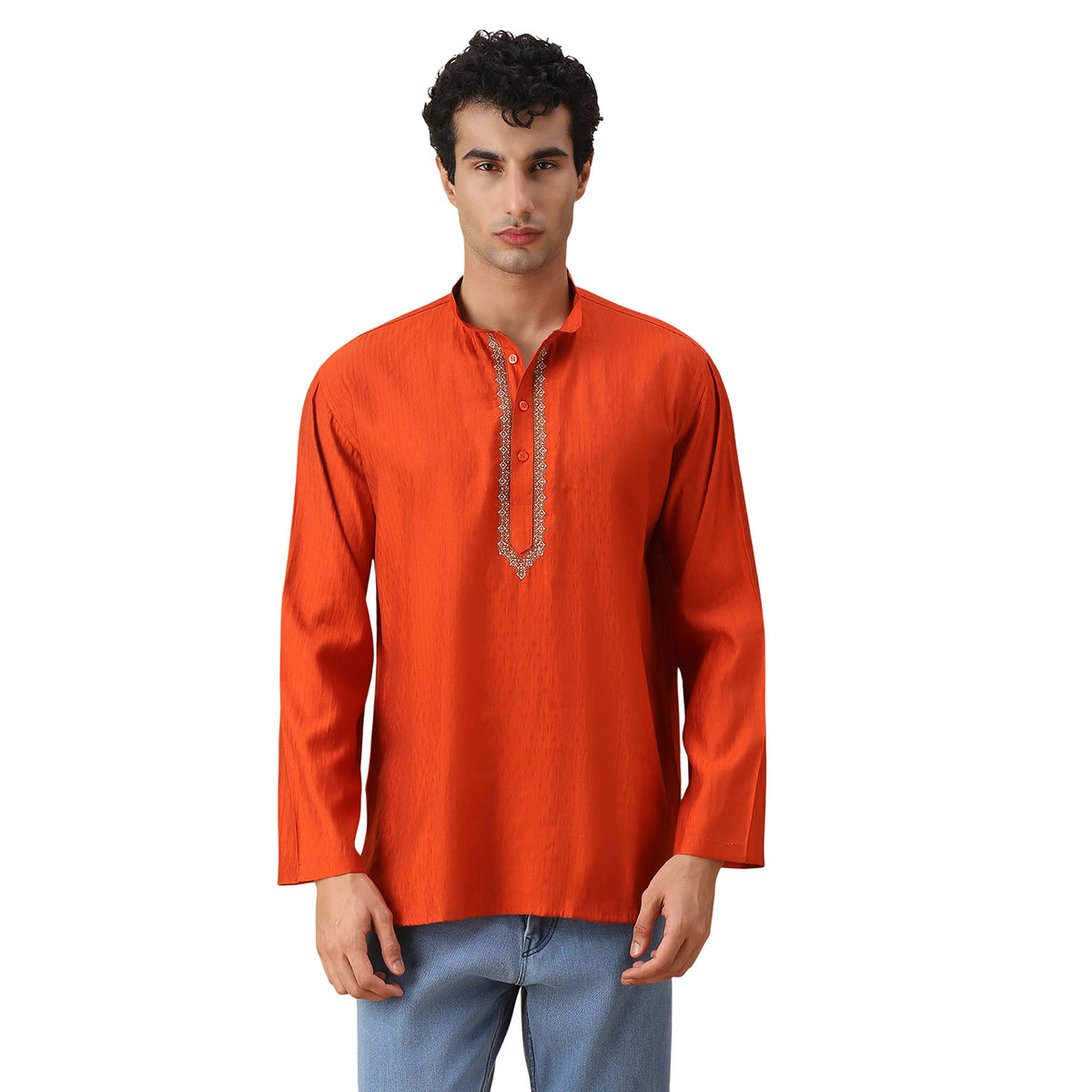 Viraj Silk Short Kurta