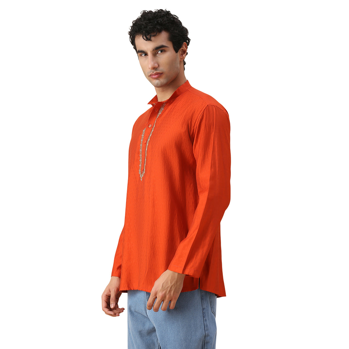 Viraj Silk Short Kurta