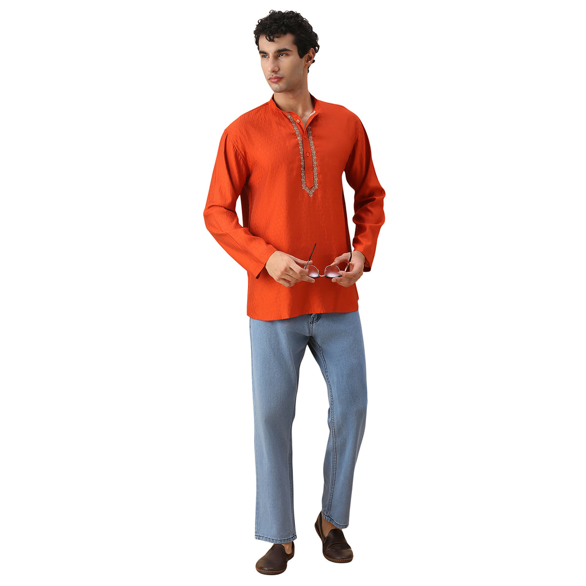 Viraj Silk Short Kurta