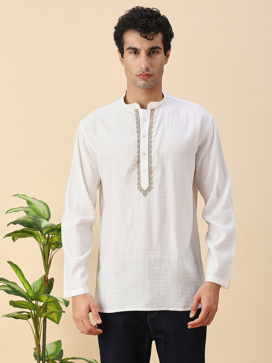 Viraj Silk Short Kurta