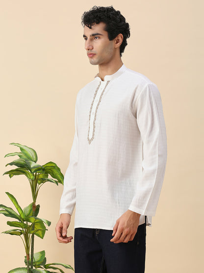 Viraj Silk Short Kurta