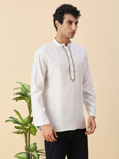 Viraj Silk Short Kurta