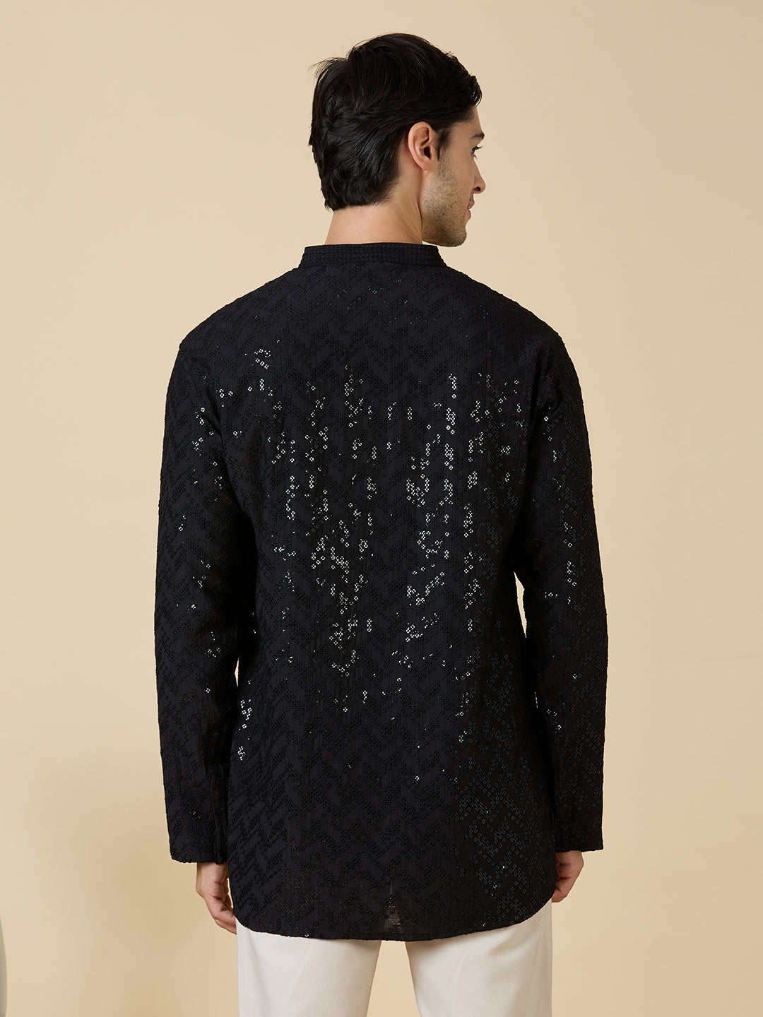 Saarth Chikankari Short Kurta