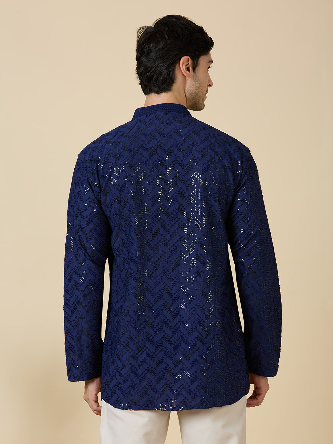 Saarth Chikankari Short Kurta