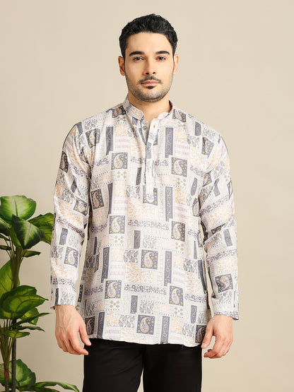 Cotton Printed Short Kurti