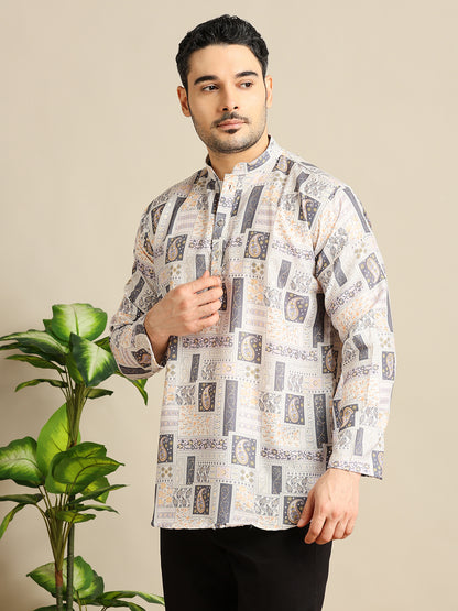 Cotton Printed Short Kurti