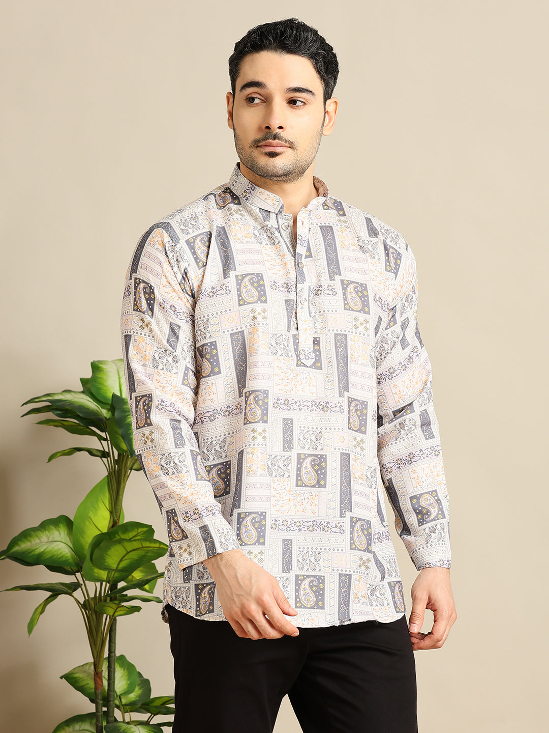 Cotton Printed Short Kurti