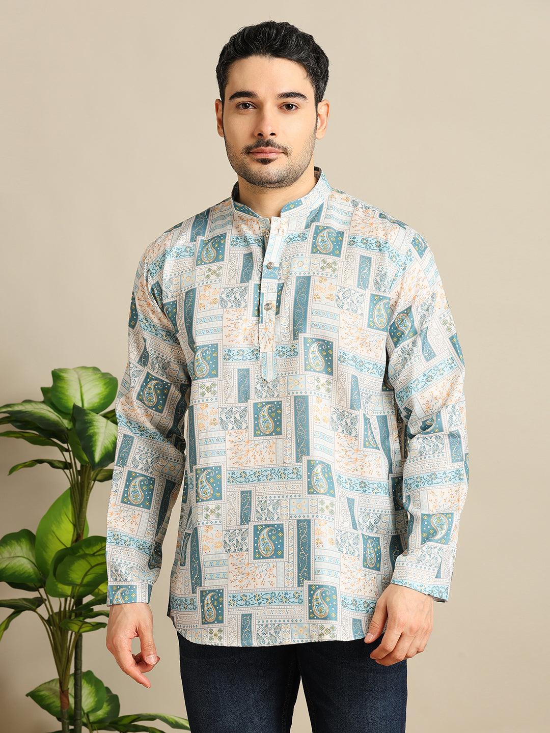 Cotton Printed Short Kurti