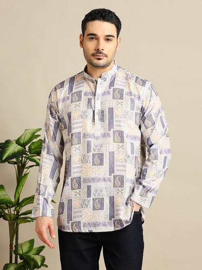 Cotton Printed Short Kurti