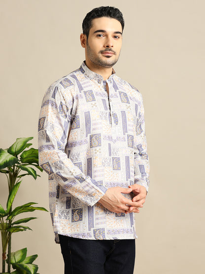 Cotton Printed Short Kurti