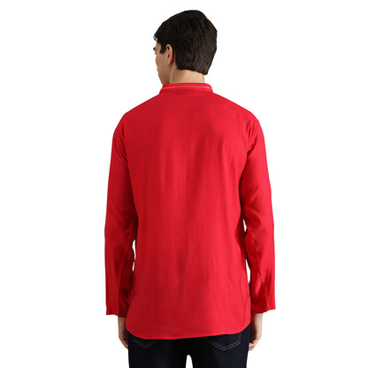 Roman Silk Resham Kurta