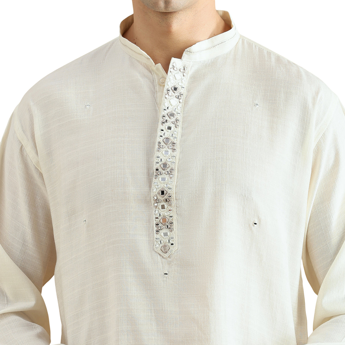 Roman Silk Resham Kurta