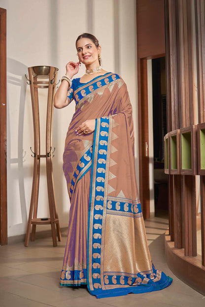 Gauri Weaving Silk Saree - Roop Darshan
