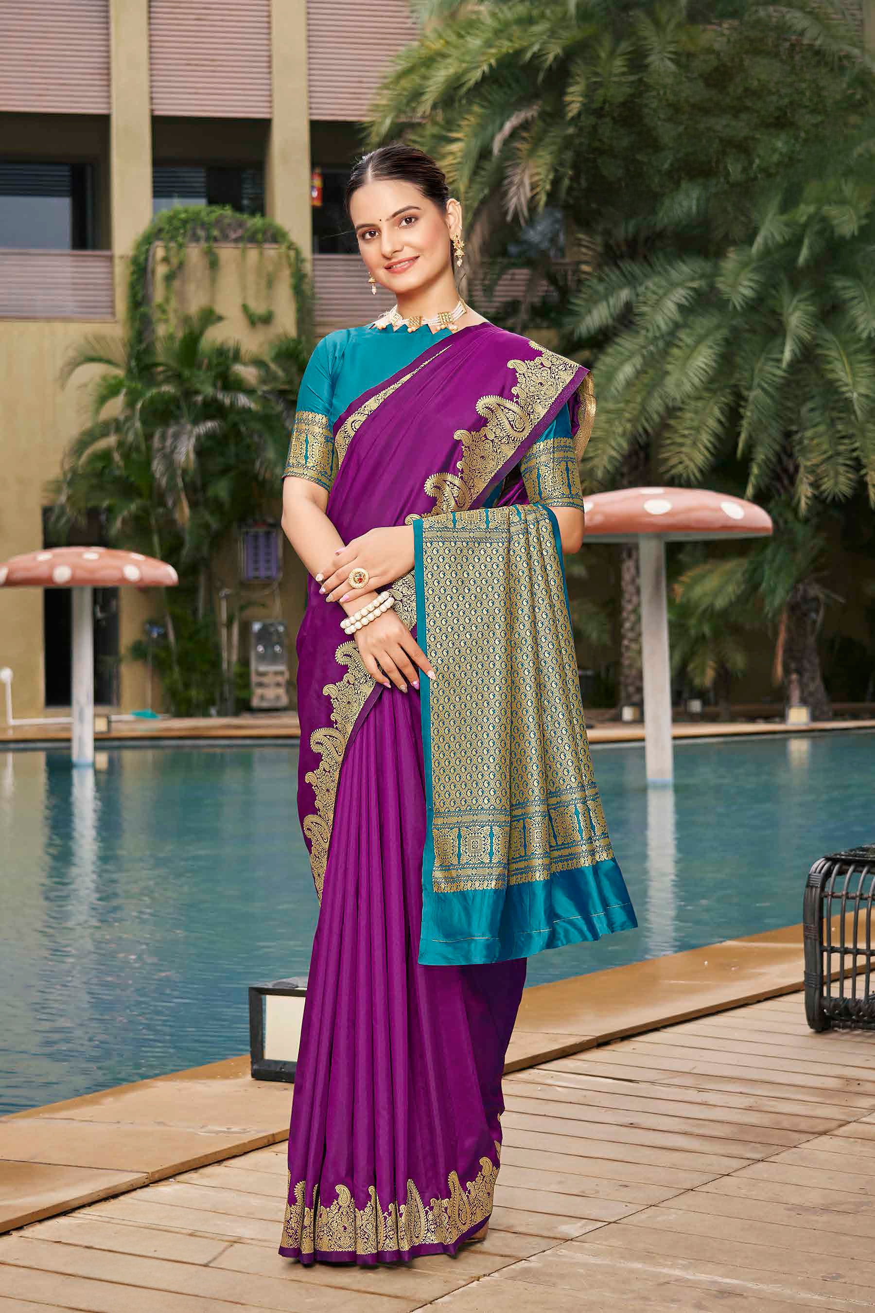 Nitya Weaving Silk Saree - Roop Darshan