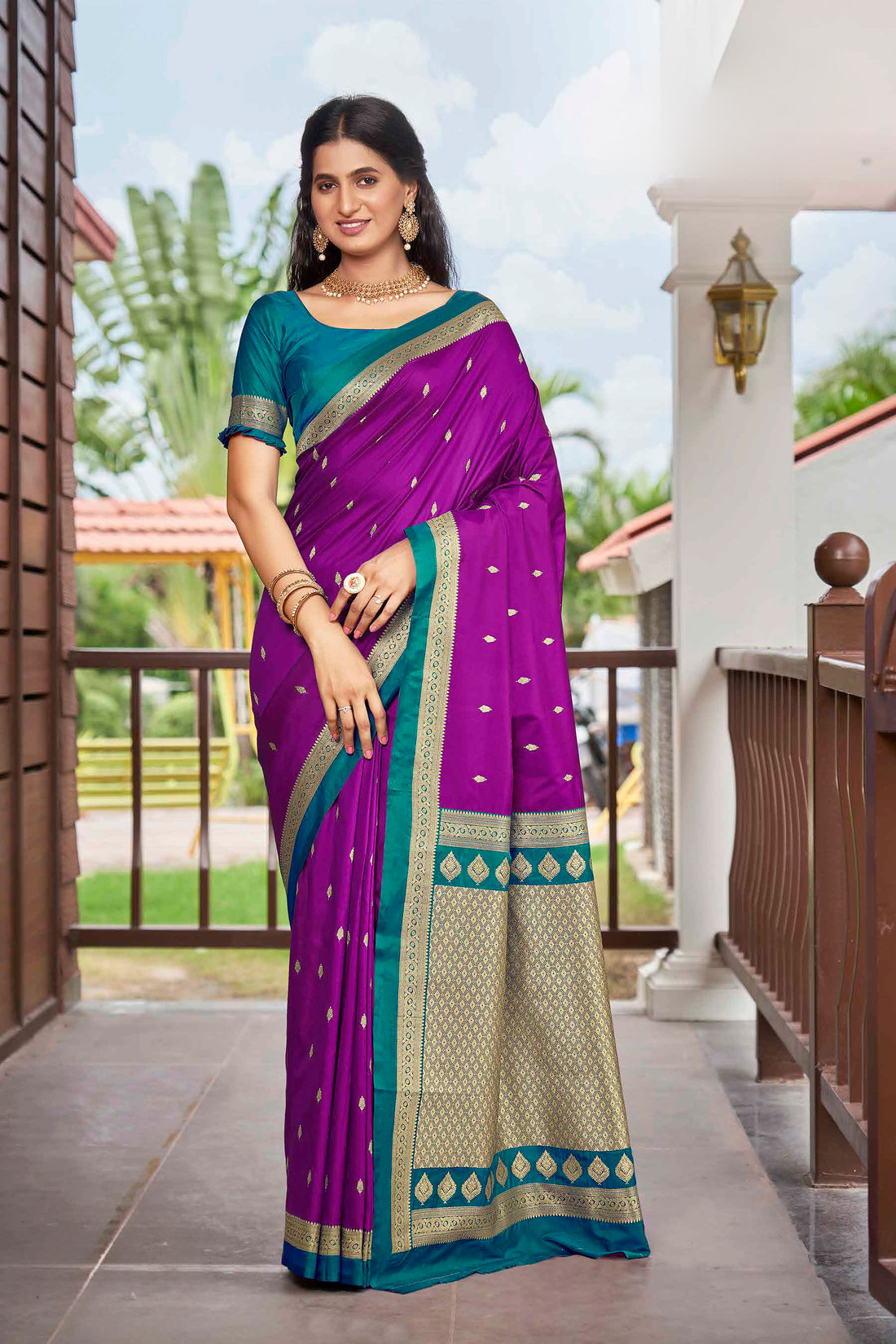 Pihu Weaving Silk Saree - Roop Darshan