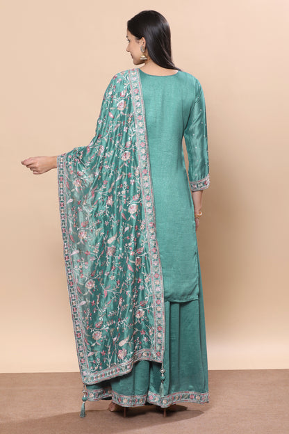 Deepali Palazzo Suit - Roop Darshan