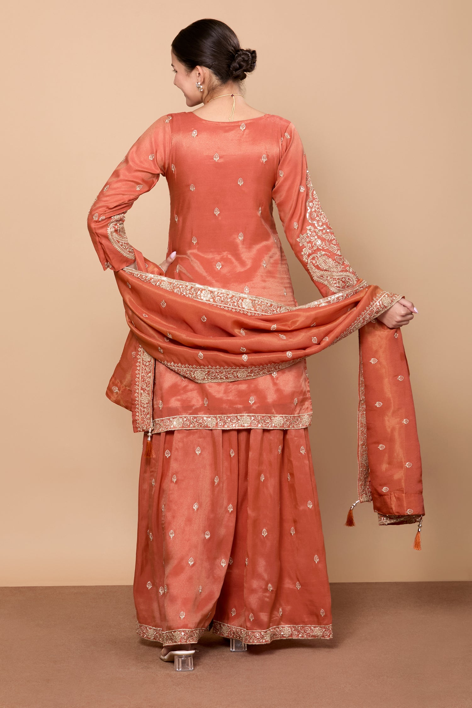 Aditi Palazzo Suit - Roop Darshan