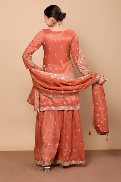 Aditi Palazzo Suit - Roop Darshan