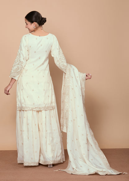 Aditi Palazzo Suit - Roop Darshan