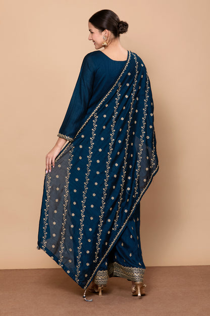 Rajeshri Palazzo Suit - Roop Darshan