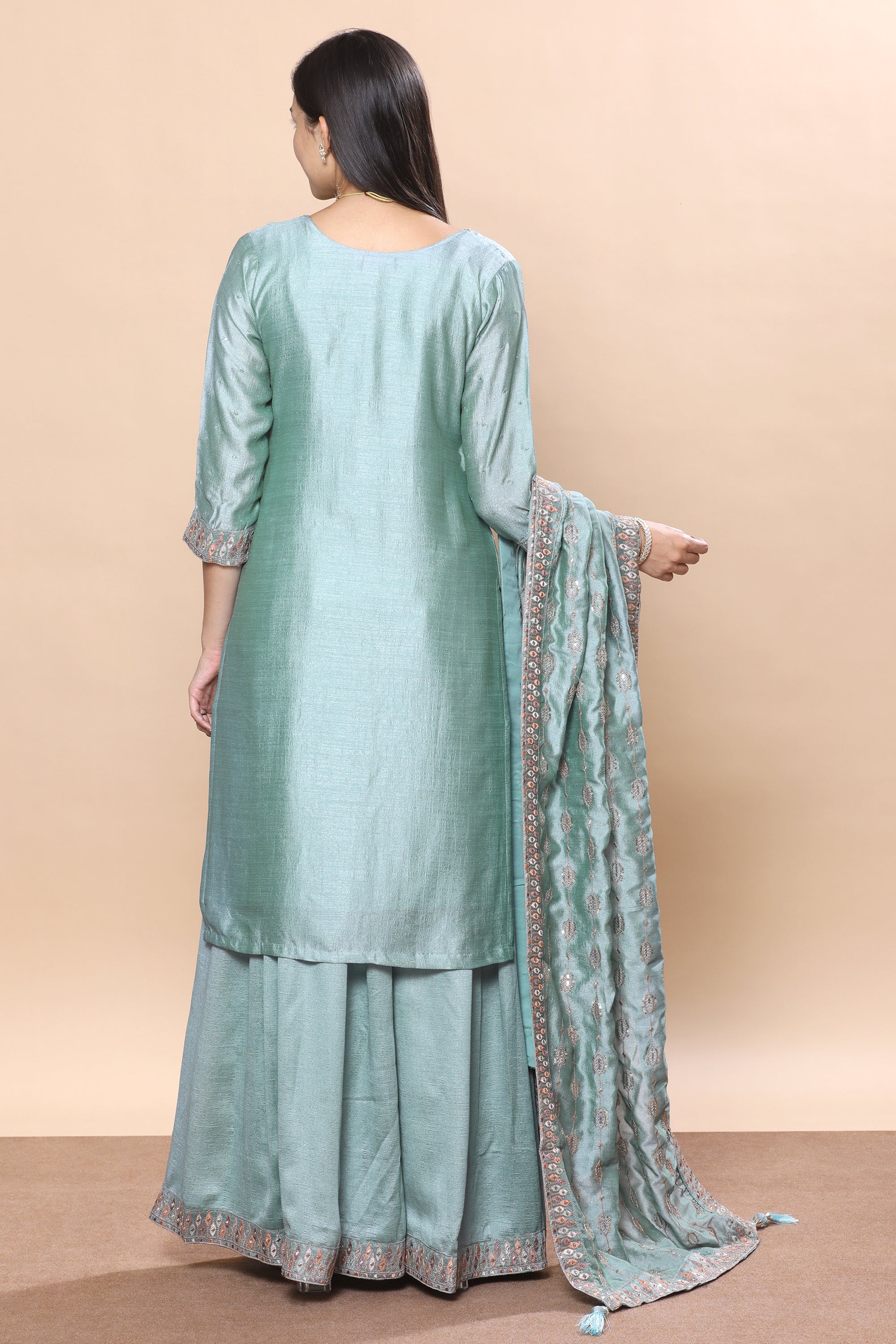 Bindiya Palazzo Suit - Roop Darshan