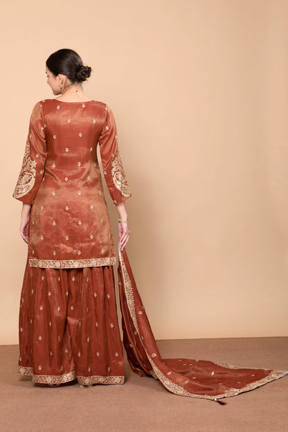 Aditi Palazzo Suit - Roop Darshan