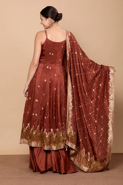Fara Palazzo Suit - Roop Darshan
