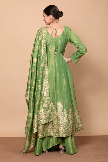 Falguni Flair Palazzo Suit - Roop Darshan