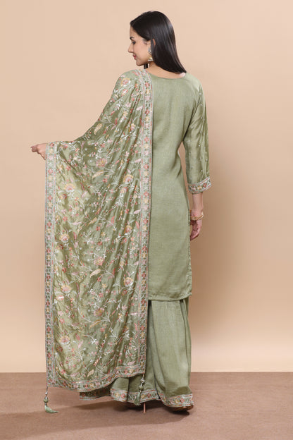 Deepali Palazzo Suit - Roop Darshan