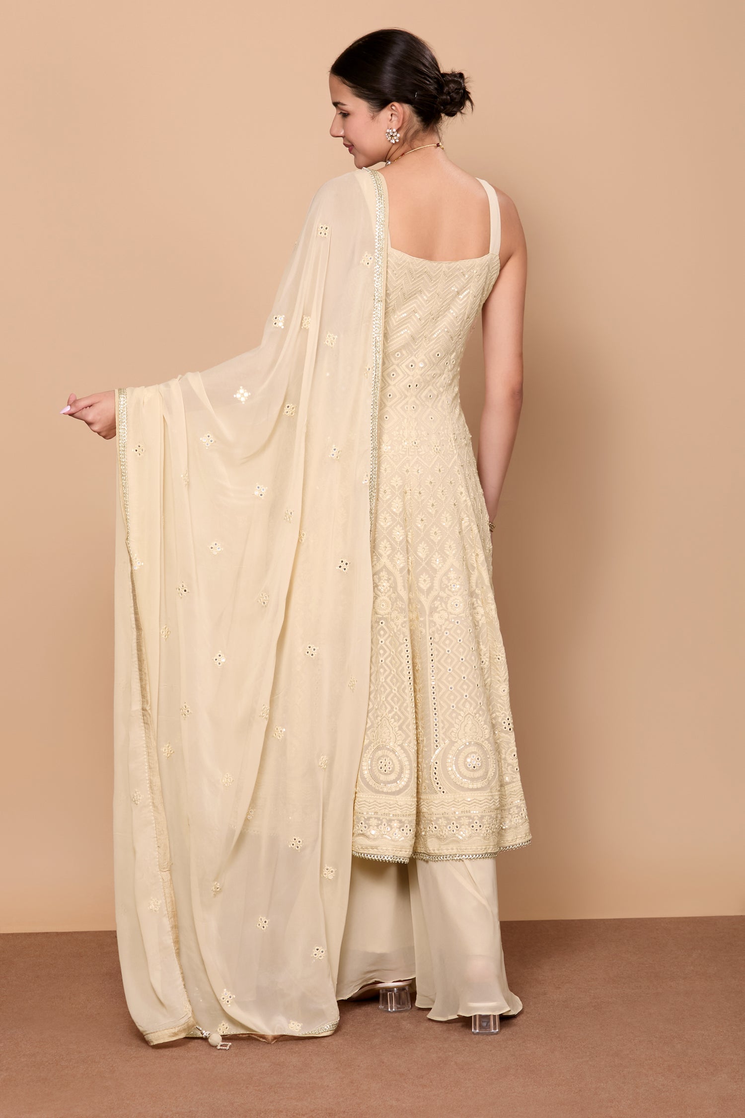 Falak Flair Plazzo Suit - Roop Darshan