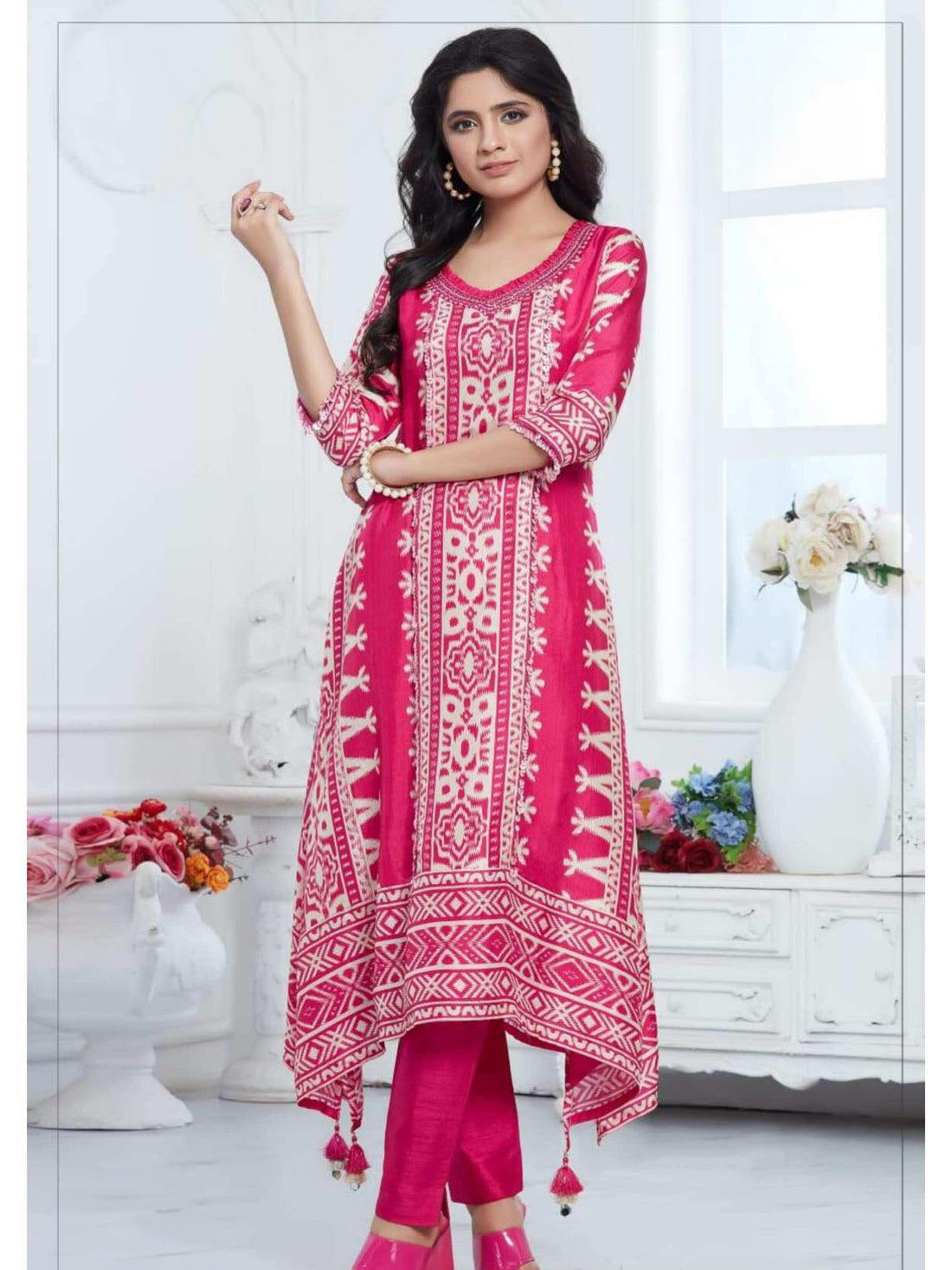 Vani Kurti With Pant - Roop Darshan