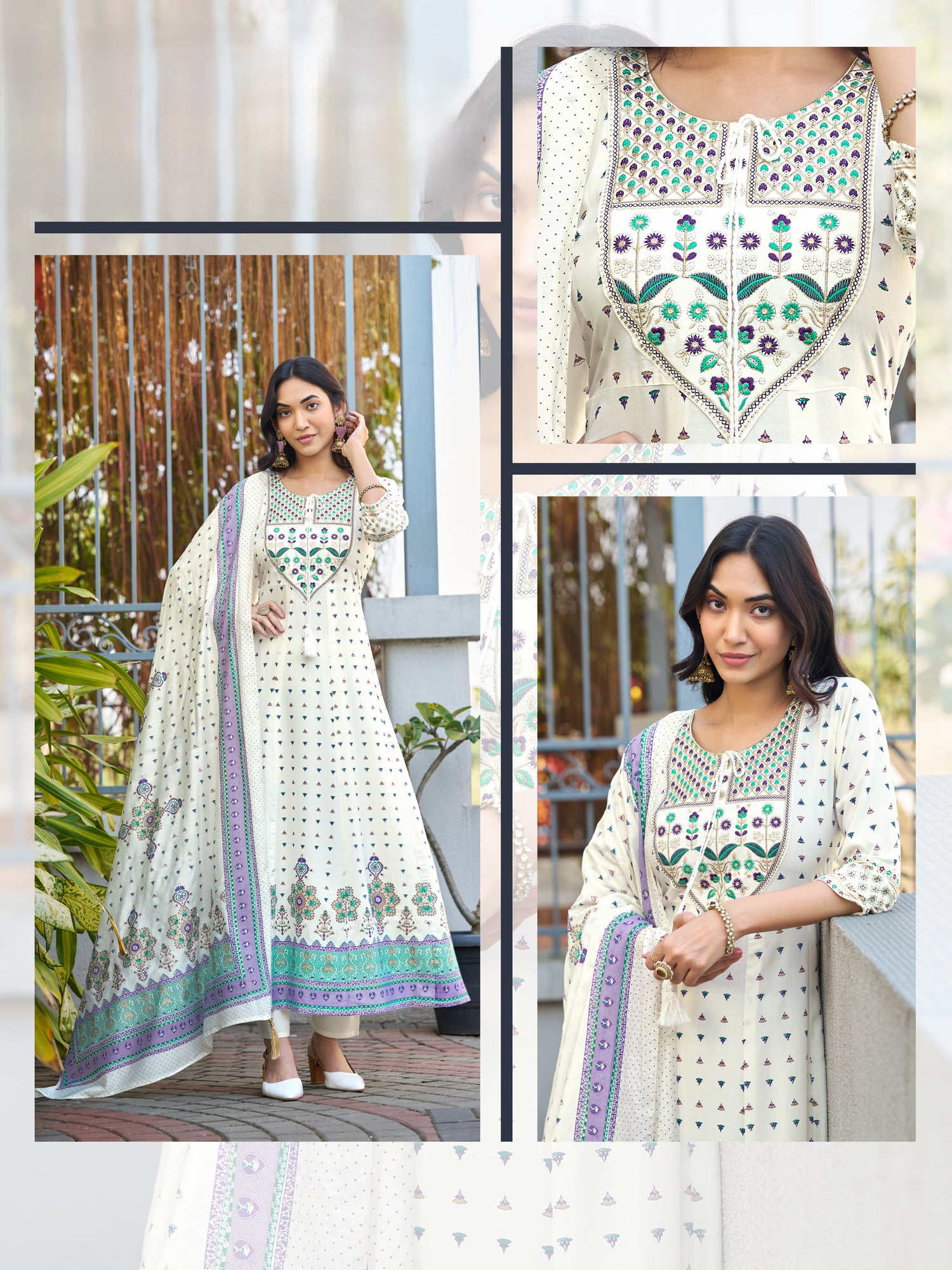 Mahira Flair Suit - Roop Darshan