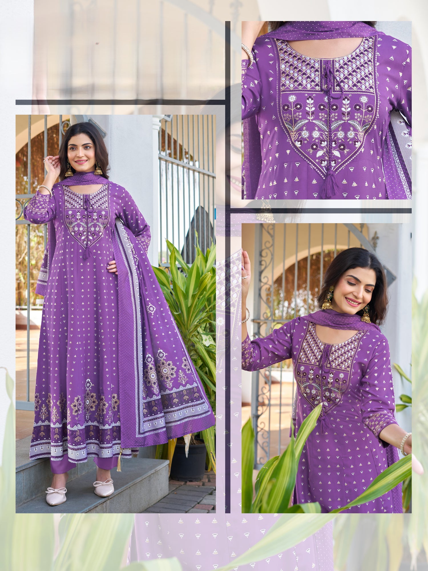 Mahira Flair Suit - Roop Darshan